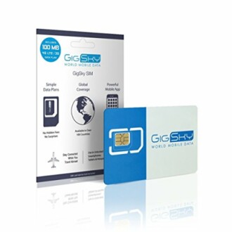 GigSky Data SIM Card