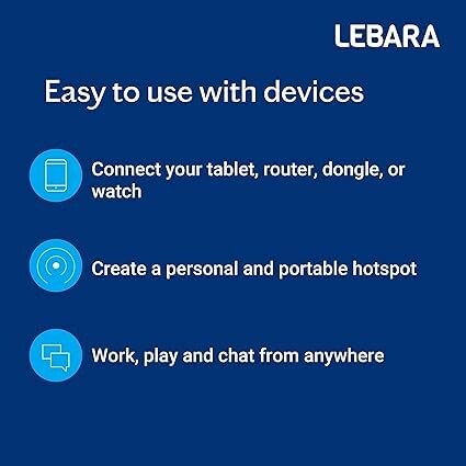 Lebara connectivity tips for devices and hotspots.