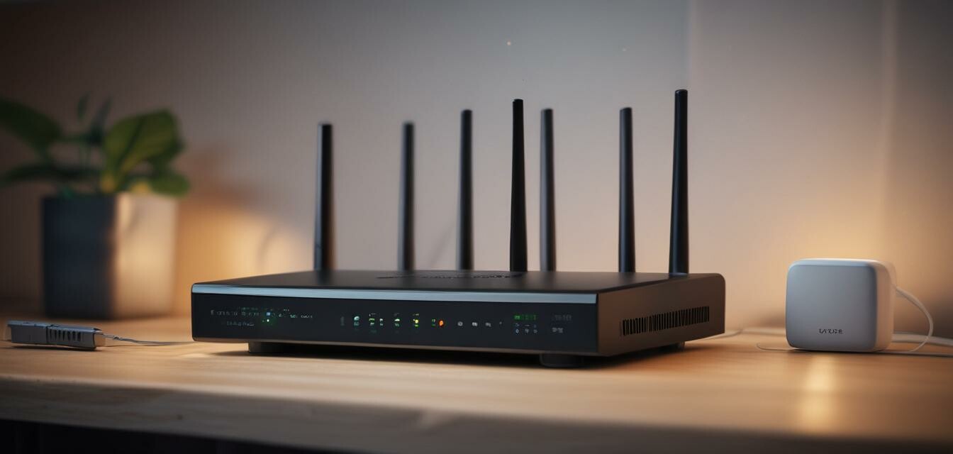 Modern home network setup