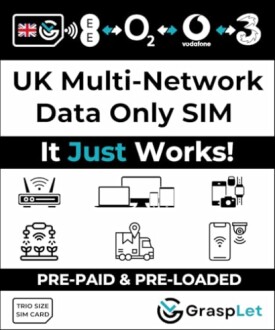 UK Multi-Network Data SIM Card