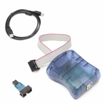USB programmer kit with cables and adapter